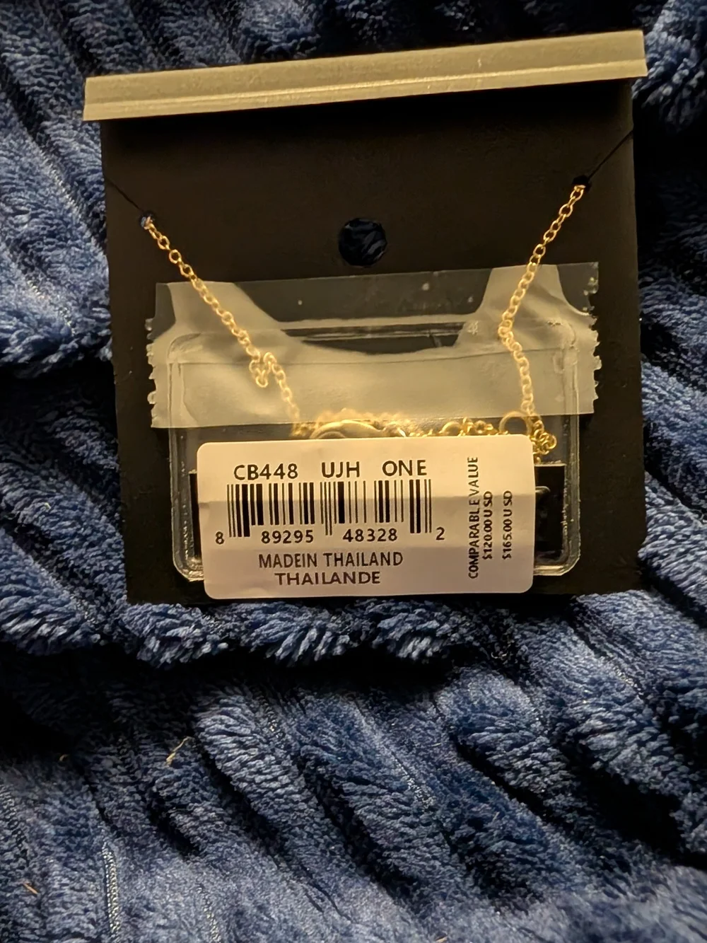 Coach Gold-Tone Earrings with Yellow and Light Blue Accents - Picture 3 of 3